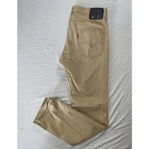 Levi's 511 Slim Stretch Commuter Jeans. Perfectly Faded Beige, Men's 33X33. GUC!